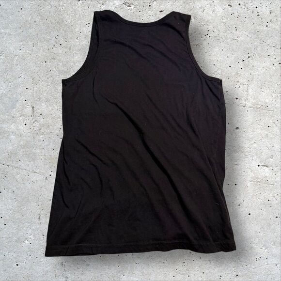 Vtg 2003 Liquid Blue Jimi Hendrix Star Spangled Banner Tank Top Black Size M - Picture 2 of 9